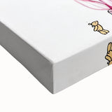 Whimsical Heart Garden Girls Room Wall Art - Nursery Art Print