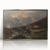 Romanticism Art - A Storm off the Normandy Coast by Eugène Isabey