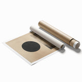 Custom Dining Room Wall Décor - Minimalist Sun & Horizon Art