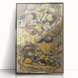 Expressionist Art: Still Life with Apples by Arnold Peter Weisz-Kubínčan