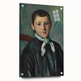 Impressionist Portrait - Louis Guillaume by Cézanne Wall Art Print