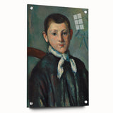 Impressionist Portrait - Louis Guillaume by Cézanne Wall Art Print