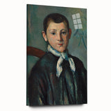 Impressionist Portrait - Louis Guillaume by Cézanne Wall Art Print