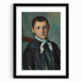 Impressionist Portrait - Louis Guillaume by Cézanne Wall Art Print