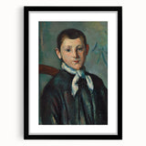 Impressionist Portrait - Louis Guillaume by Cézanne Wall Art Print