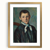 Impressionist Portrait - Louis Guillaume by Cézanne Wall Art Print