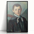 Impressionist Portrait - Louis Guillaume by Cézanne Wall Art Print