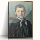 Impressionist Portrait - Louis Guillaume by Cézanne Wall Art Print