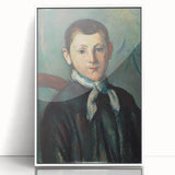 Impressionist Portrait - Louis Guillaume by Cézanne Wall Art Print