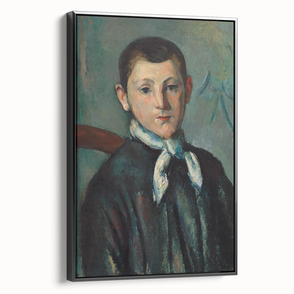 Impressionist Portrait - Louis Guillaume by Cézanne Wall Art Print