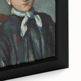 Impressionist Portrait - Louis Guillaume by Cézanne Wall Art Print