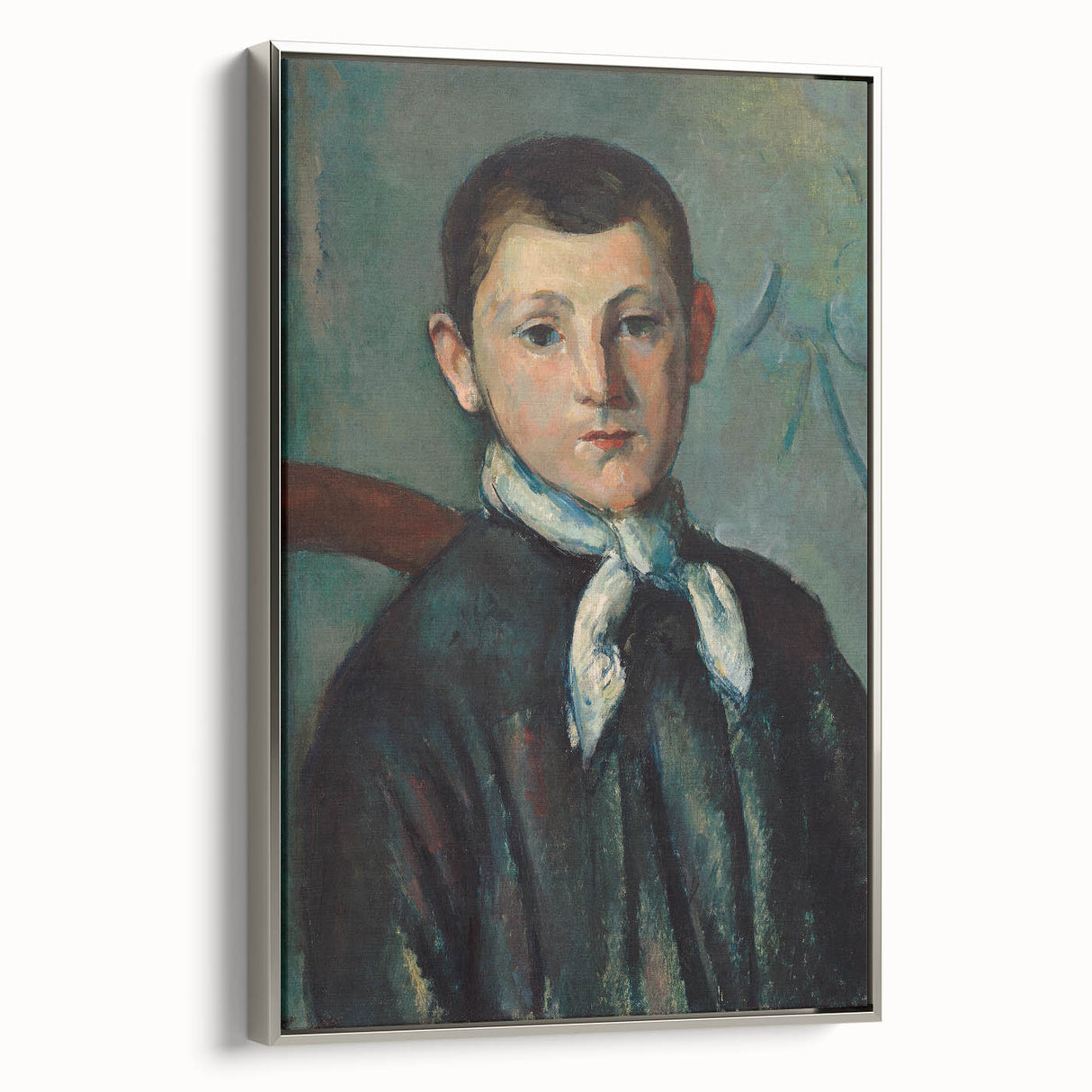 Impressionist Portrait - Louis Guillaume by Cézanne Wall Art Print