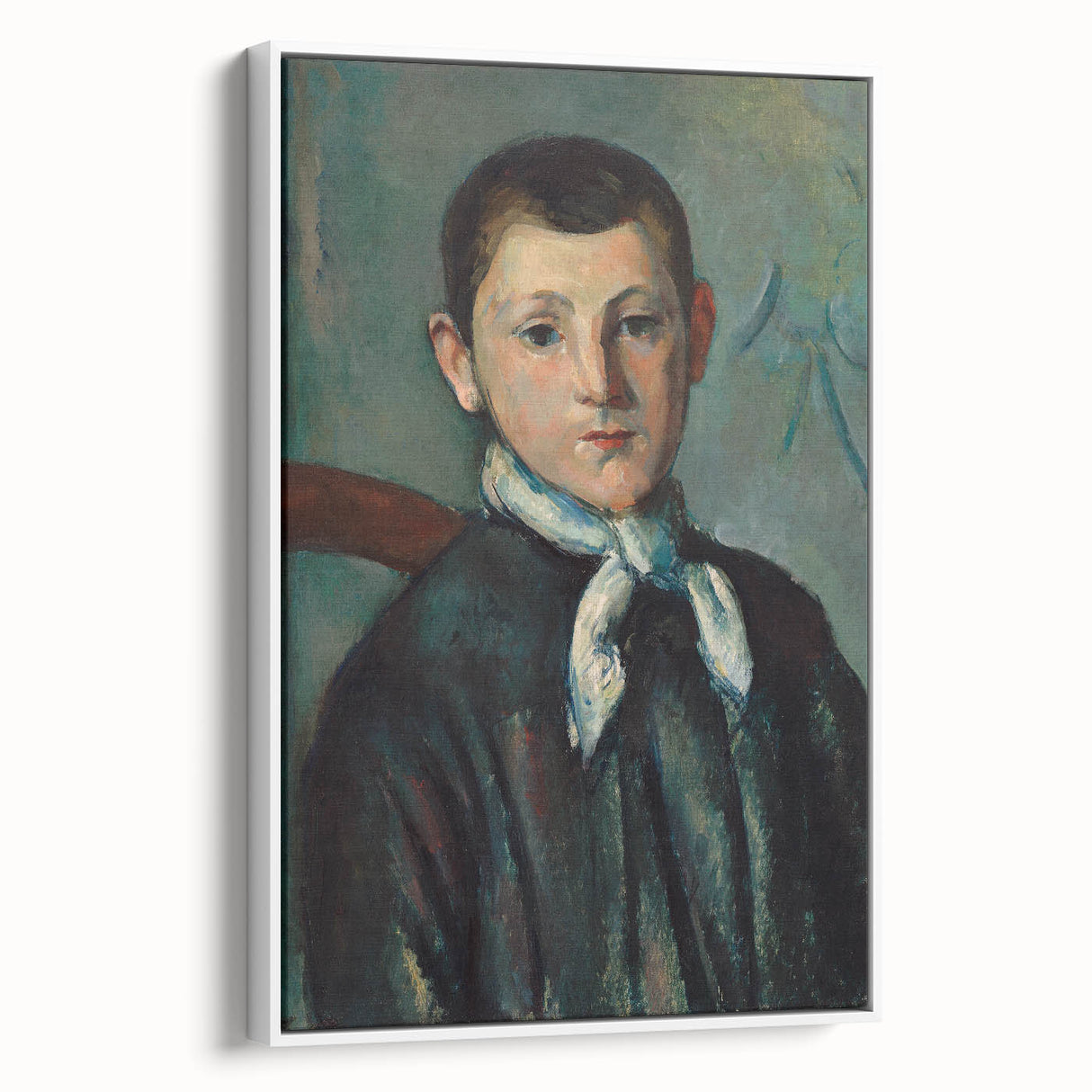 Impressionist Portrait - Louis Guillaume by Cézanne Wall Art Print