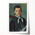 Impressionist Portrait - Louis Guillaume by Cézanne Wall Art Print