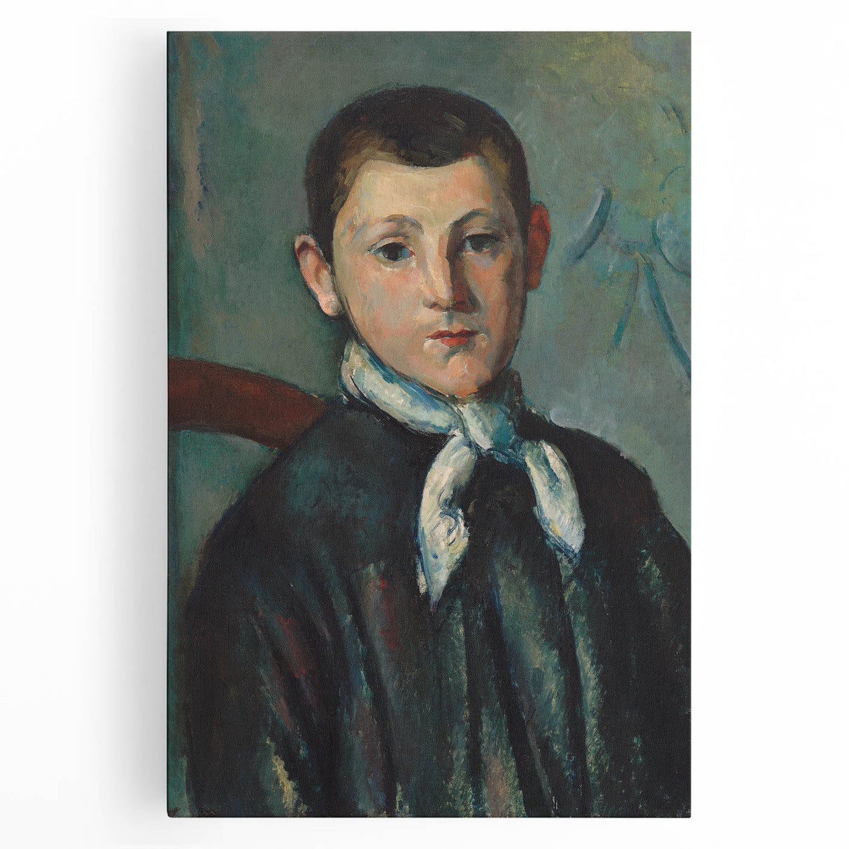Impressionist Portrait - Louis Guillaume by Cézanne Wall Art Print