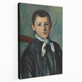 Impressionist Portrait - Louis Guillaume by Cézanne Wall Art Print