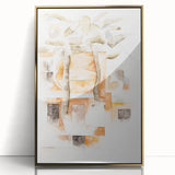 Abstract Modern Wall Art of Bermuda Houses by Charles Demuth