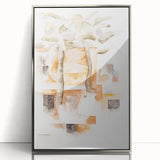 Abstract Modern Wall Art of Bermuda Houses by Charles Demuth