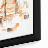 Abstract Modern Wall Art of Bermuda Houses by Charles Demuth