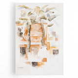 Abstract Modern Wall Art of Bermuda Houses by Charles Demuth