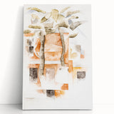 Abstract Modern Wall Art of Bermuda Houses by Charles Demuth