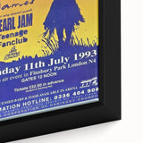 Neil Young Concert Poster – Vintage 1993 Finsbury Park Art