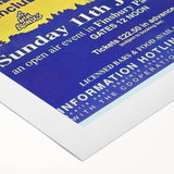 Neil Young Concert Poster – Vintage 1993 Finsbury Park Art