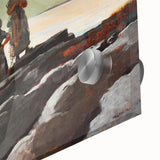 Coastal Scene Art Print - Saco Bay by Winslow Homer - Tranquil Seaside Painting