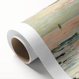 Coastal Scene Art Print - Saco Bay by Winslow Homer - Tranquil Seaside Painting