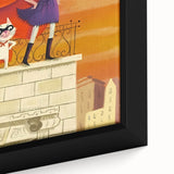 Superhero Girl Wall Art - Kids Room and Playroom Adventure Print