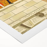 Superhero Girl Wall Art - Kids Room and Playroom Adventure Print