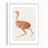 Romanticism Art - Dorking Hen by George Stubbs