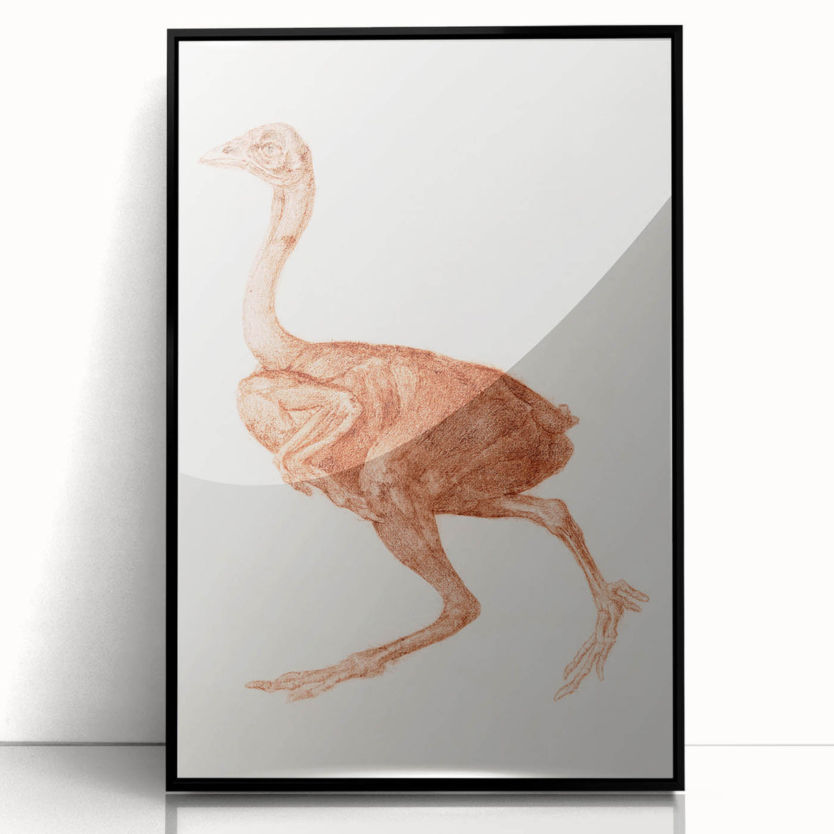Romanticism Art - Dorking Hen by George Stubbs