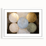 Modern Geometric Wall Art - Abstract Canvas Print for Living Room