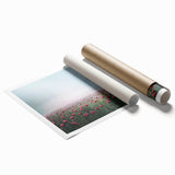 Vibrant abstract floral design printed on high-quality canvas, showcasing a mix of bold colors and intricate patterns, ideal for modern home decor. Perfect for adding a touch of artistic elegance to any space.