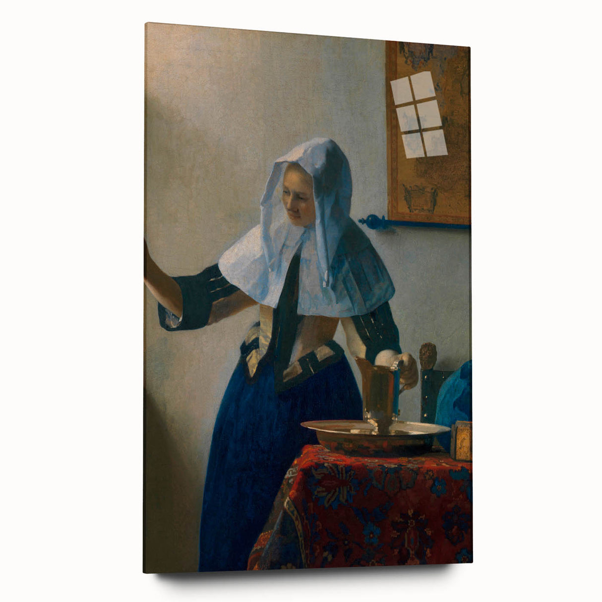 Baroque Woman at Window Wall Art – Graceful Domestic Scene