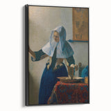 Baroque Woman at Window Wall Art – Graceful Domestic Scene