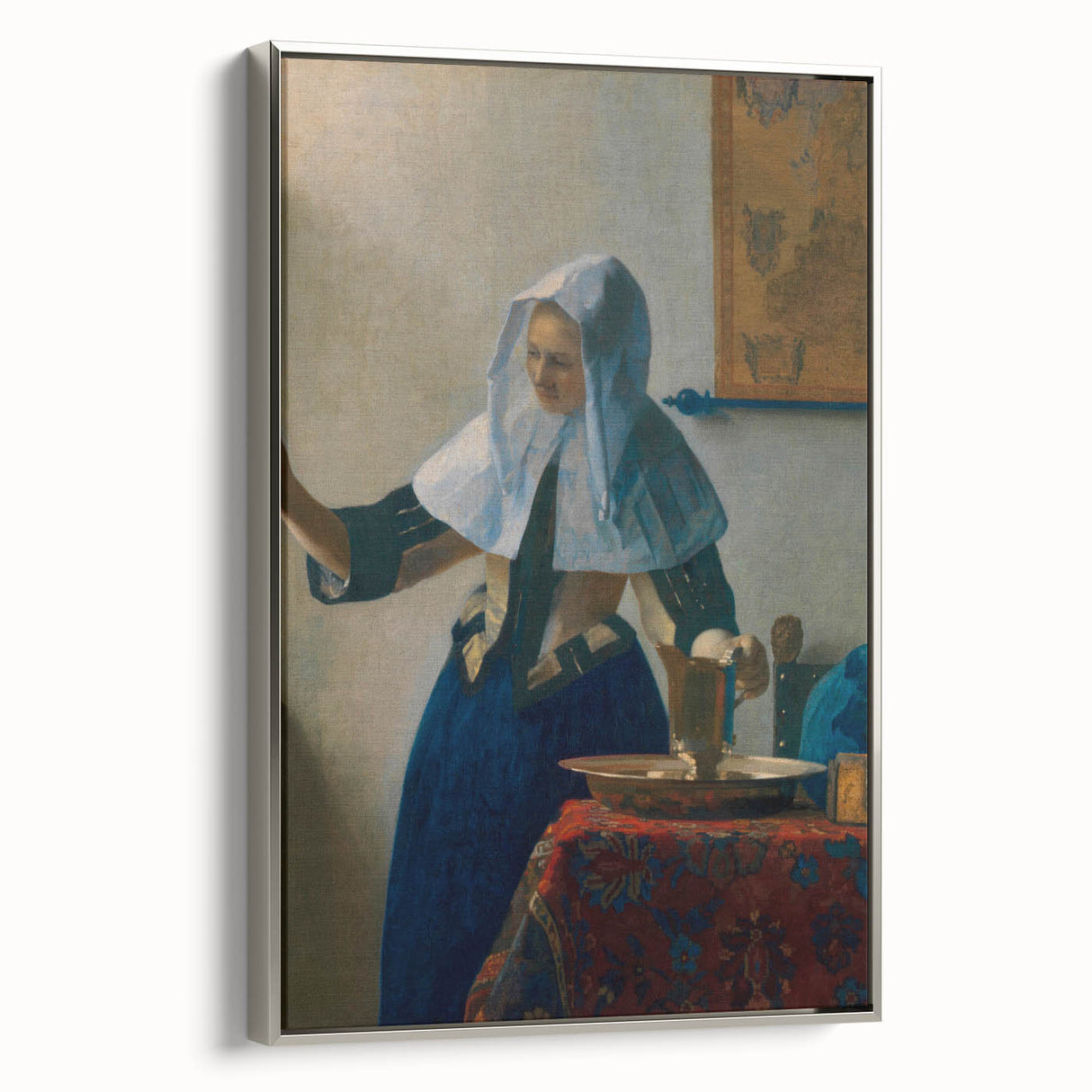 Baroque Woman at Window Wall Art – Graceful Domestic Scene