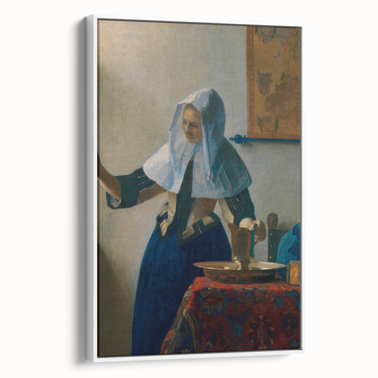 Baroque Woman at Window Wall Art – Graceful Domestic Scene
