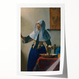 Baroque Woman at Window Wall Art – Graceful Domestic Scene