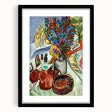 Expressionist Art: Still Life with Jug and African Bowl by Kirchner