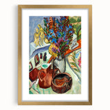Expressionist Art: Still Life with Jug and African Bowl by Kirchner