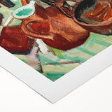 Expressionist Art: Still Life with Jug and African Bowl by Kirchner