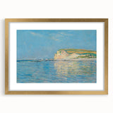 Impressionist Coastal Wall Art - Monet's Low Tide at Pourville Print