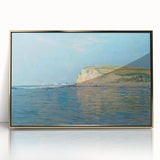 Impressionist Coastal Wall Art - Monet's Low Tide at Pourville Print