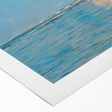 Impressionist Coastal Wall Art - Monet's Low Tide at Pourville Print