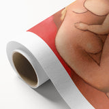 Mother and Child: Vintage Modern Wall Art by Mikuláš Galanda