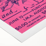 New York Dolls & KISS Concert Poster – Vintage 1970s Rock Art
