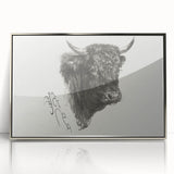 Animal Realism Art Print - Head of a Bull by Marie Rosalie Bonheur - Fine Detail Sketch