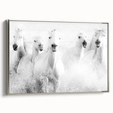 Freedom Surge – Emotional Movement Photography of White Horses